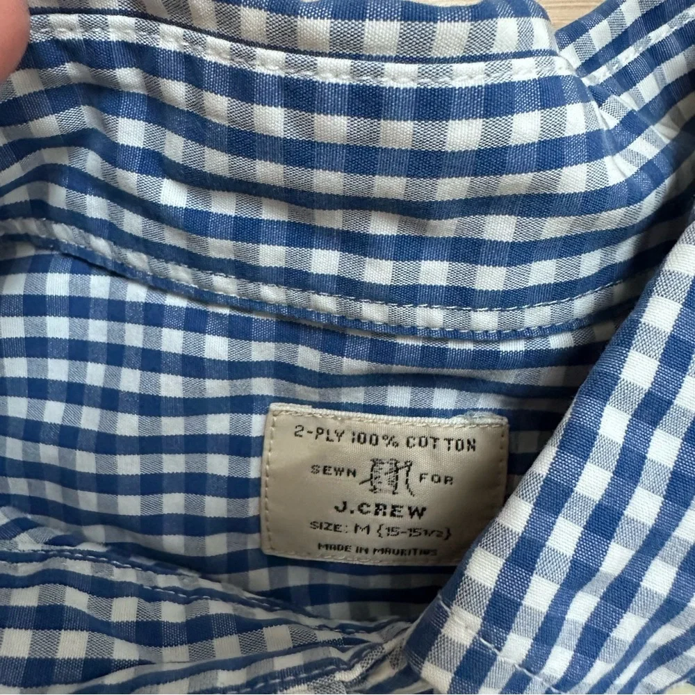 J.CREW MEN'S - BUTTON DOWN SHIRT - SIZE MEDIUM